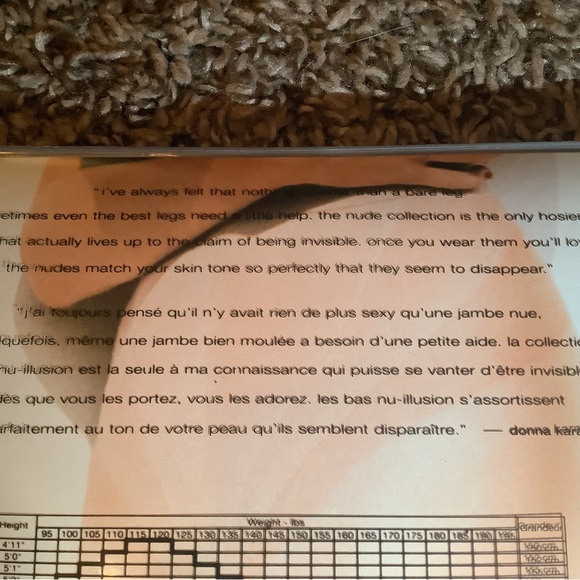 Donna Karan the nudes essential toners pantyhose, color A07, size: M - Picture 9 of 12